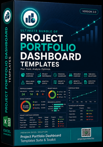 30+ Project Portfolio Dashboard Templates