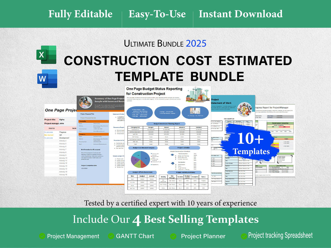 20+ Construction Management Planning Templates