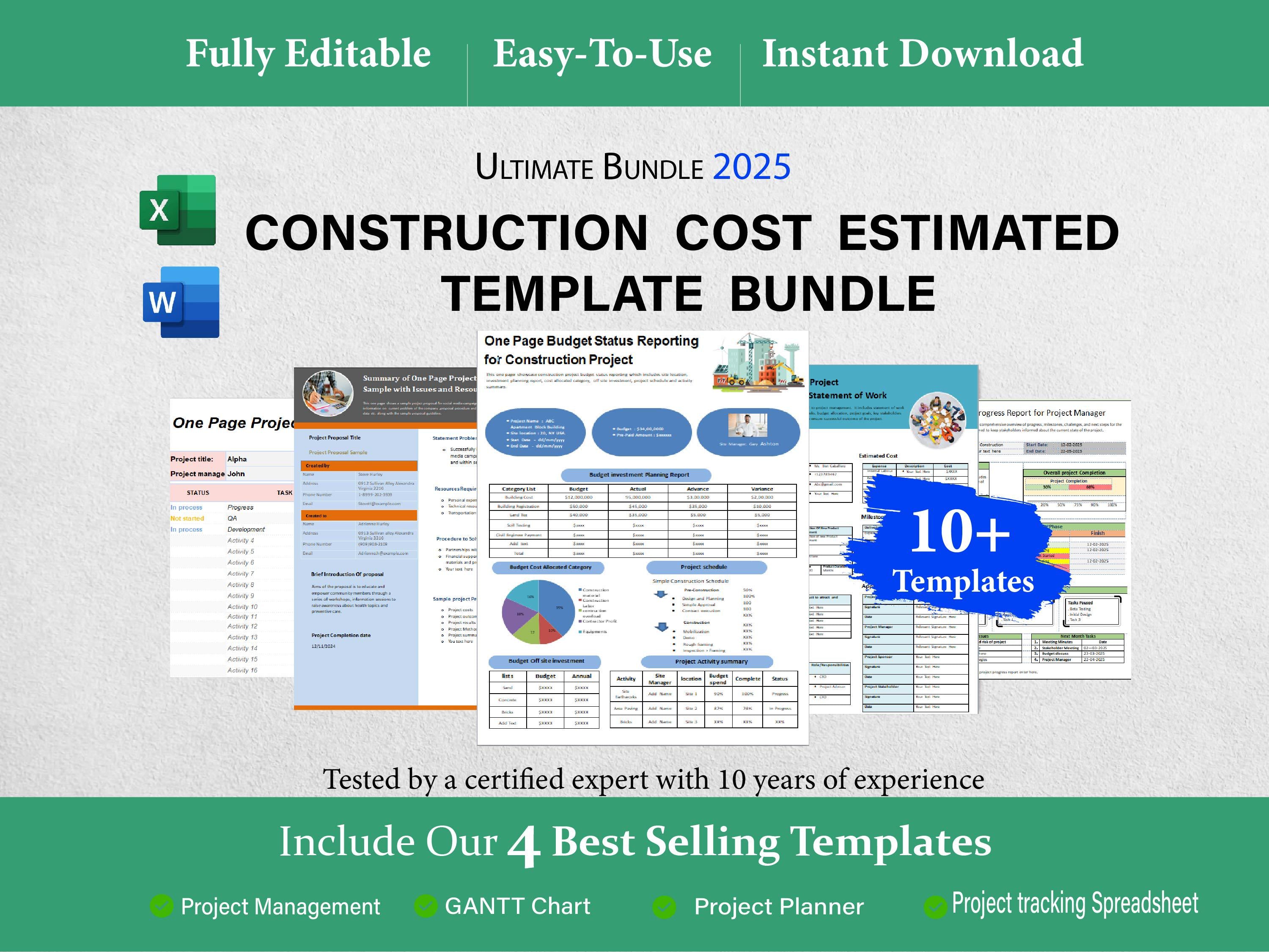 20+ Construction Management Planning Templates
