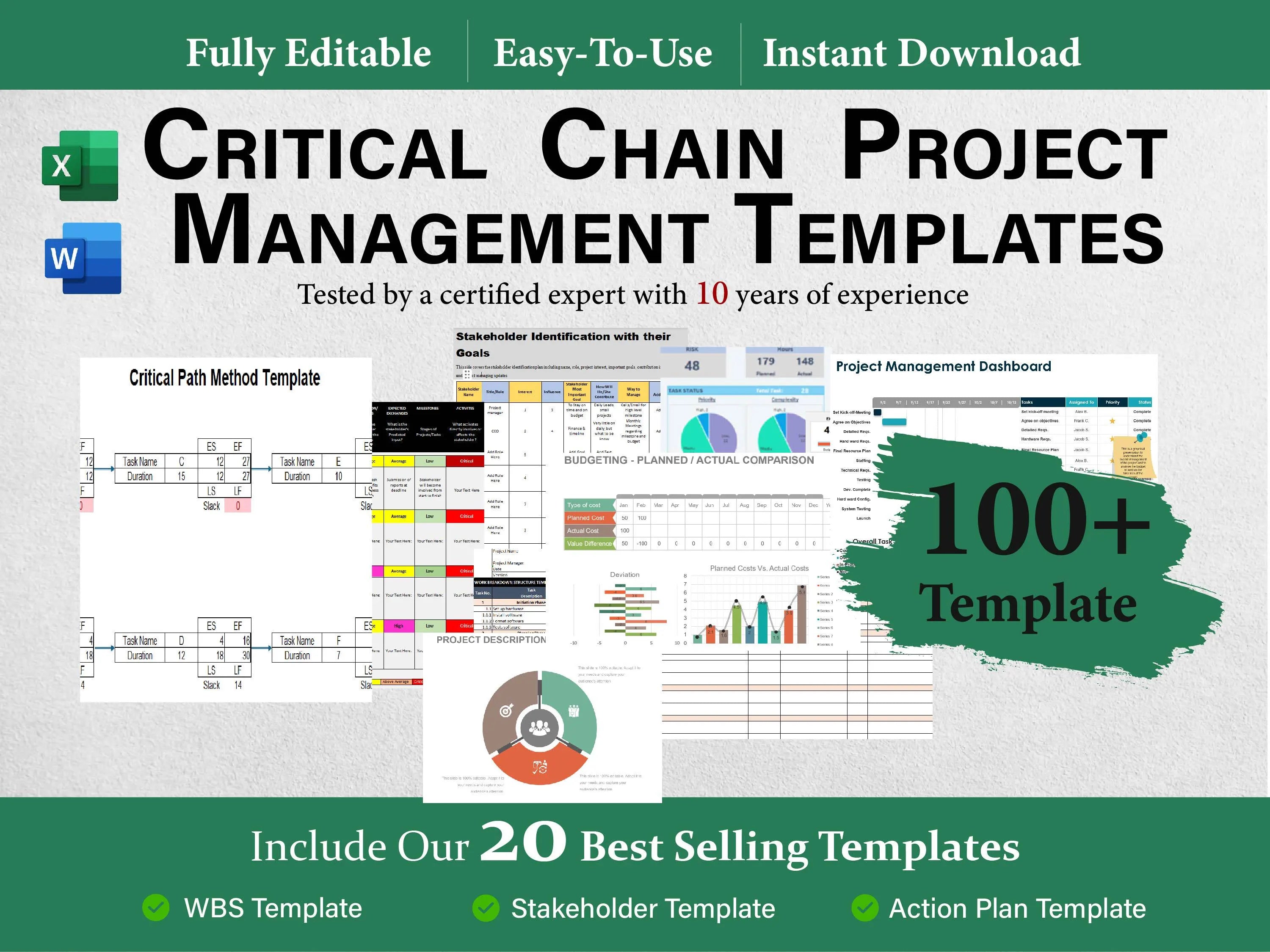 100+ Critical Chain Project Management Templates