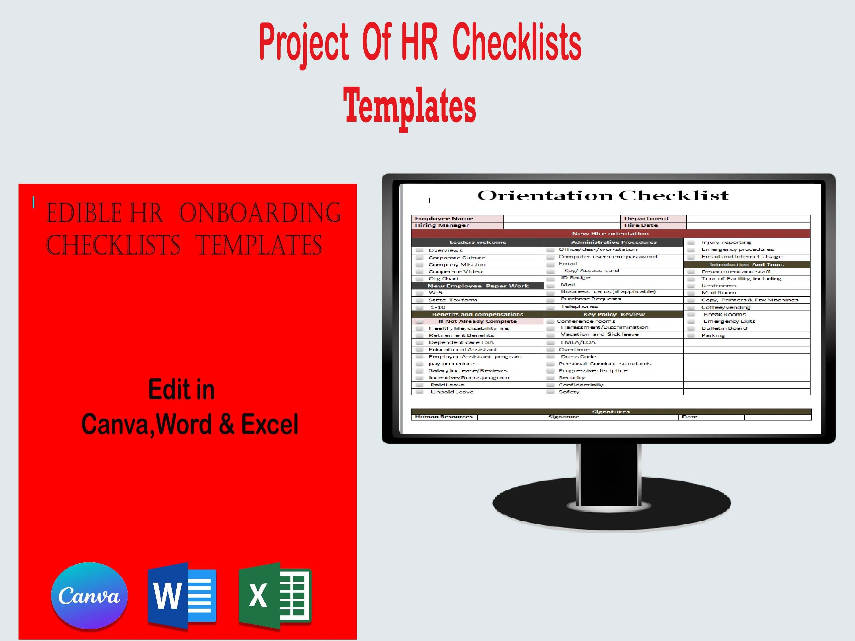 3+ HR Employee Benefit Templates
