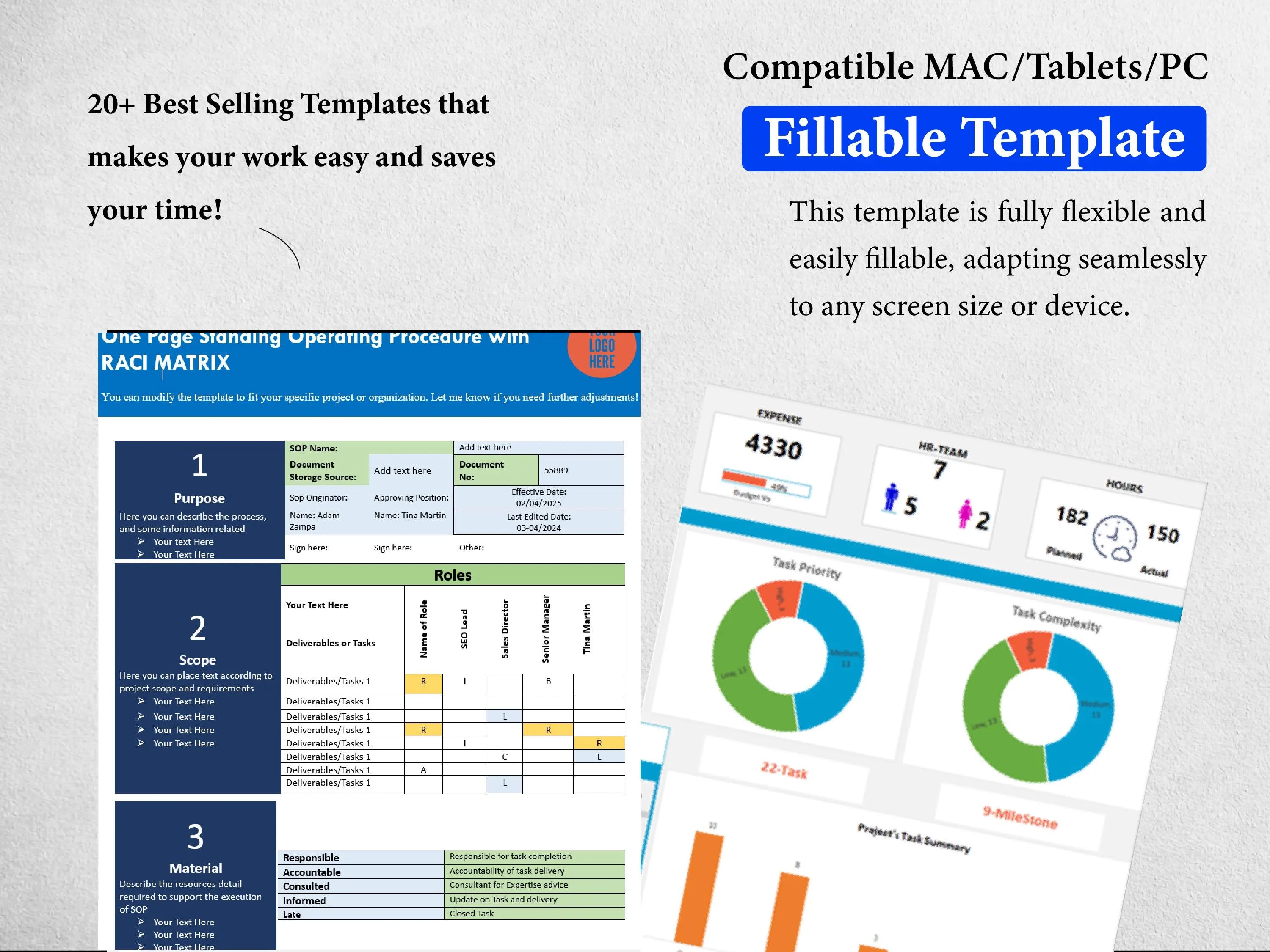 30+ Project Portfolio Dashboard Templates