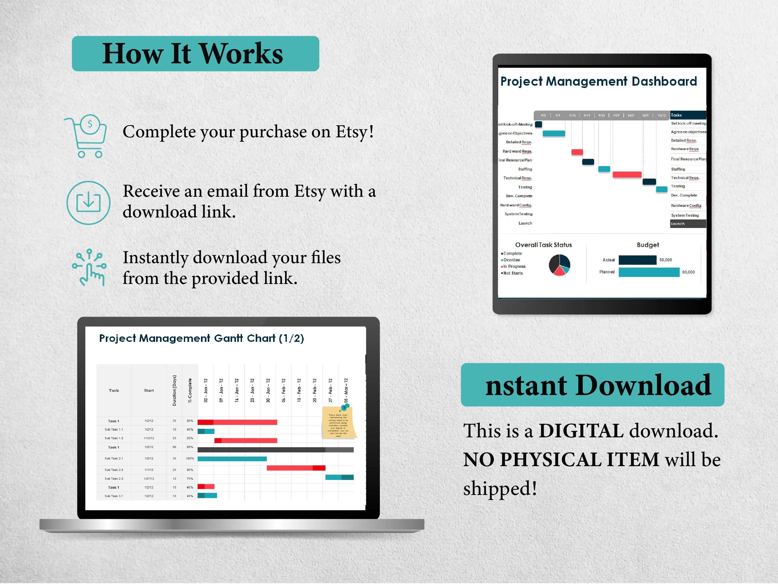 100+ Project Gantt Chart Templates
