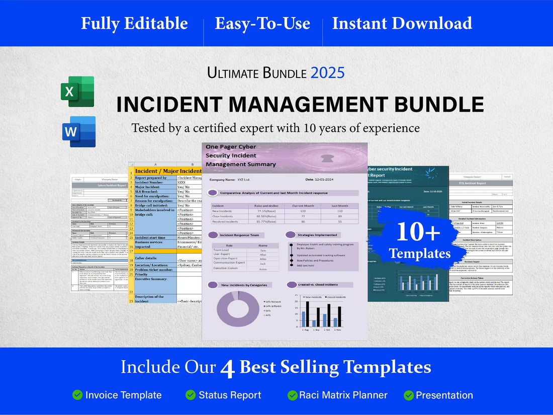 10+ Incident Management Bundle Templates