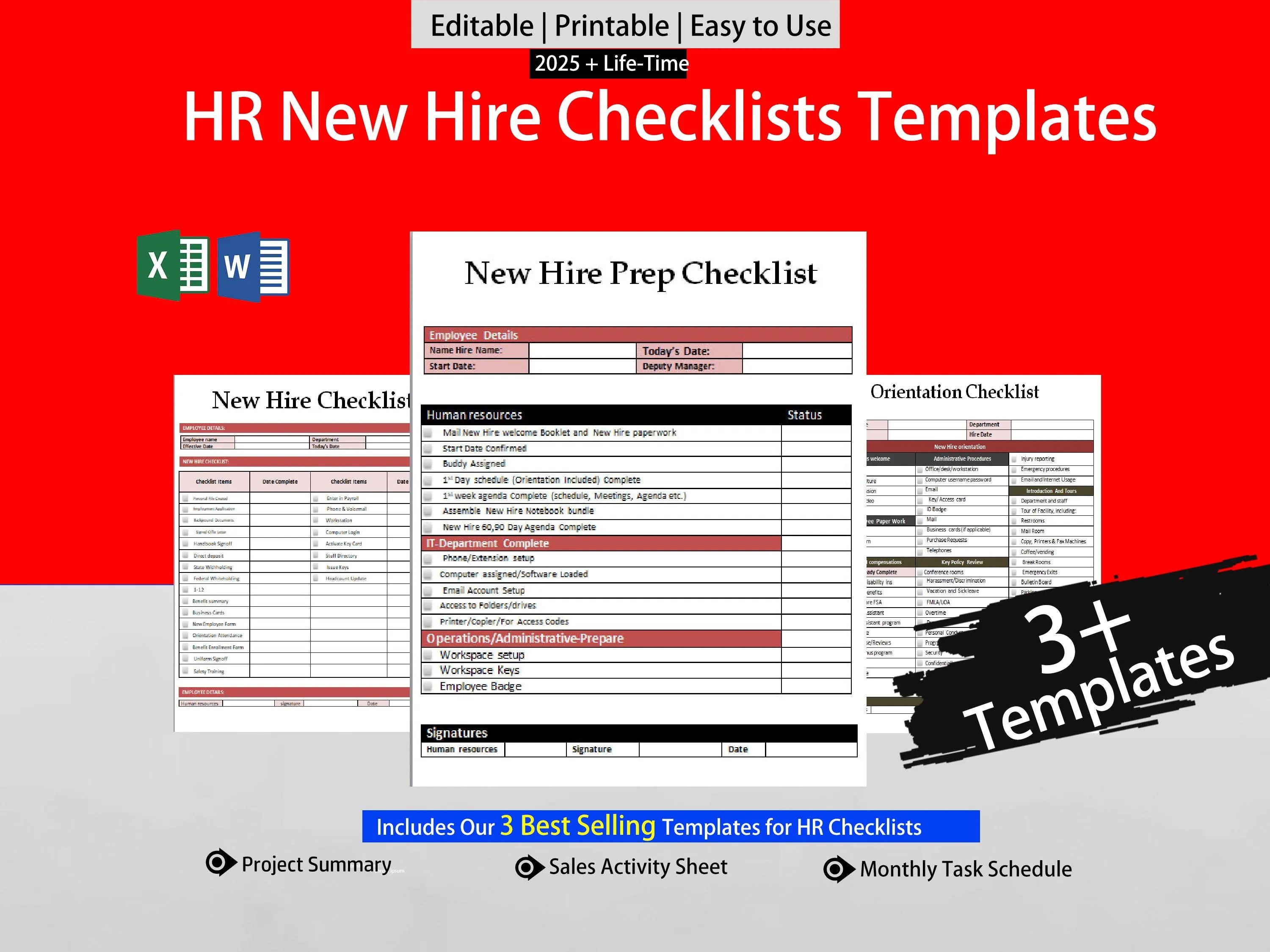 3+ HR Employee Benefit Templates