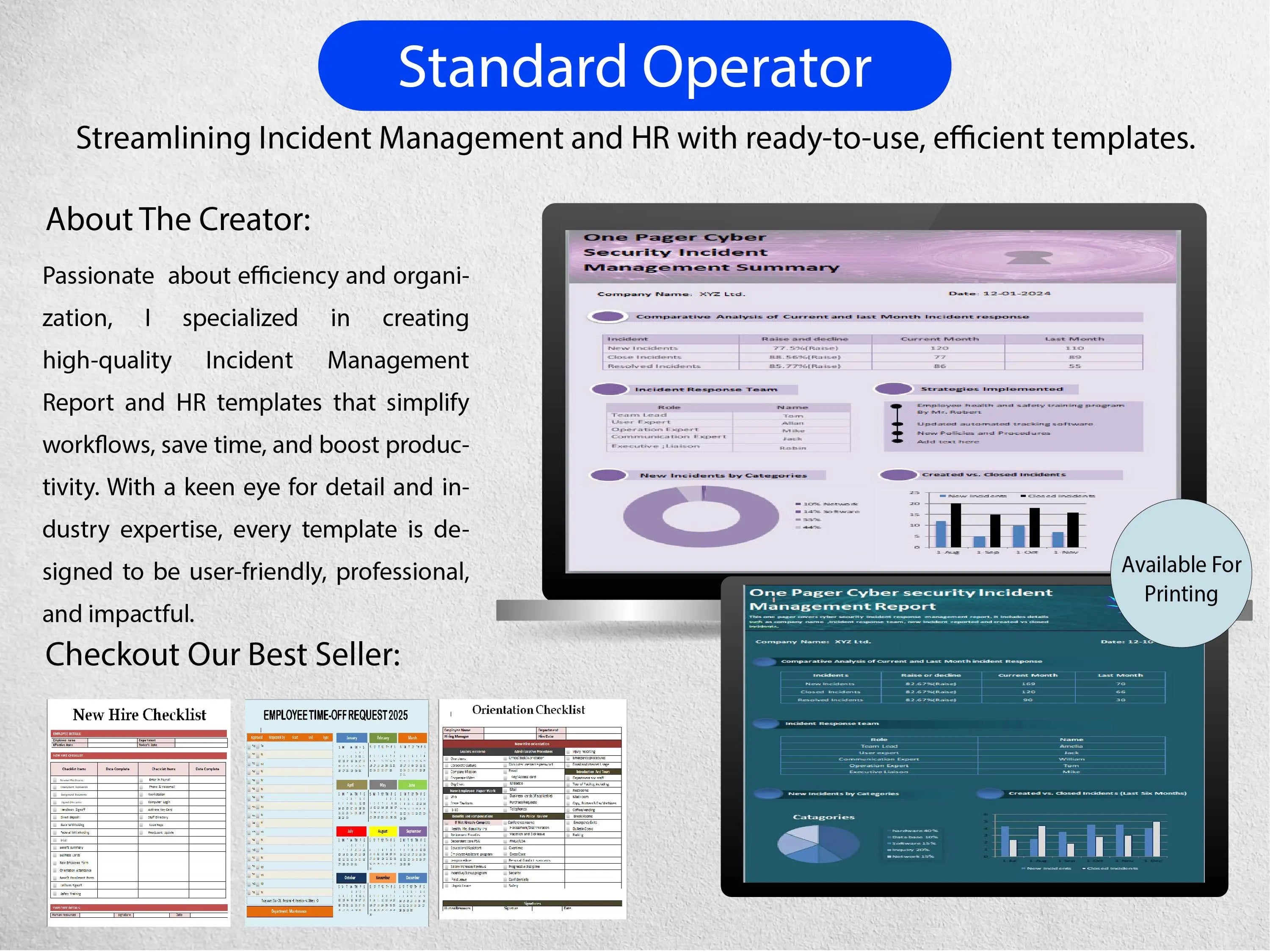 10+ Incident Management Bundle Templates