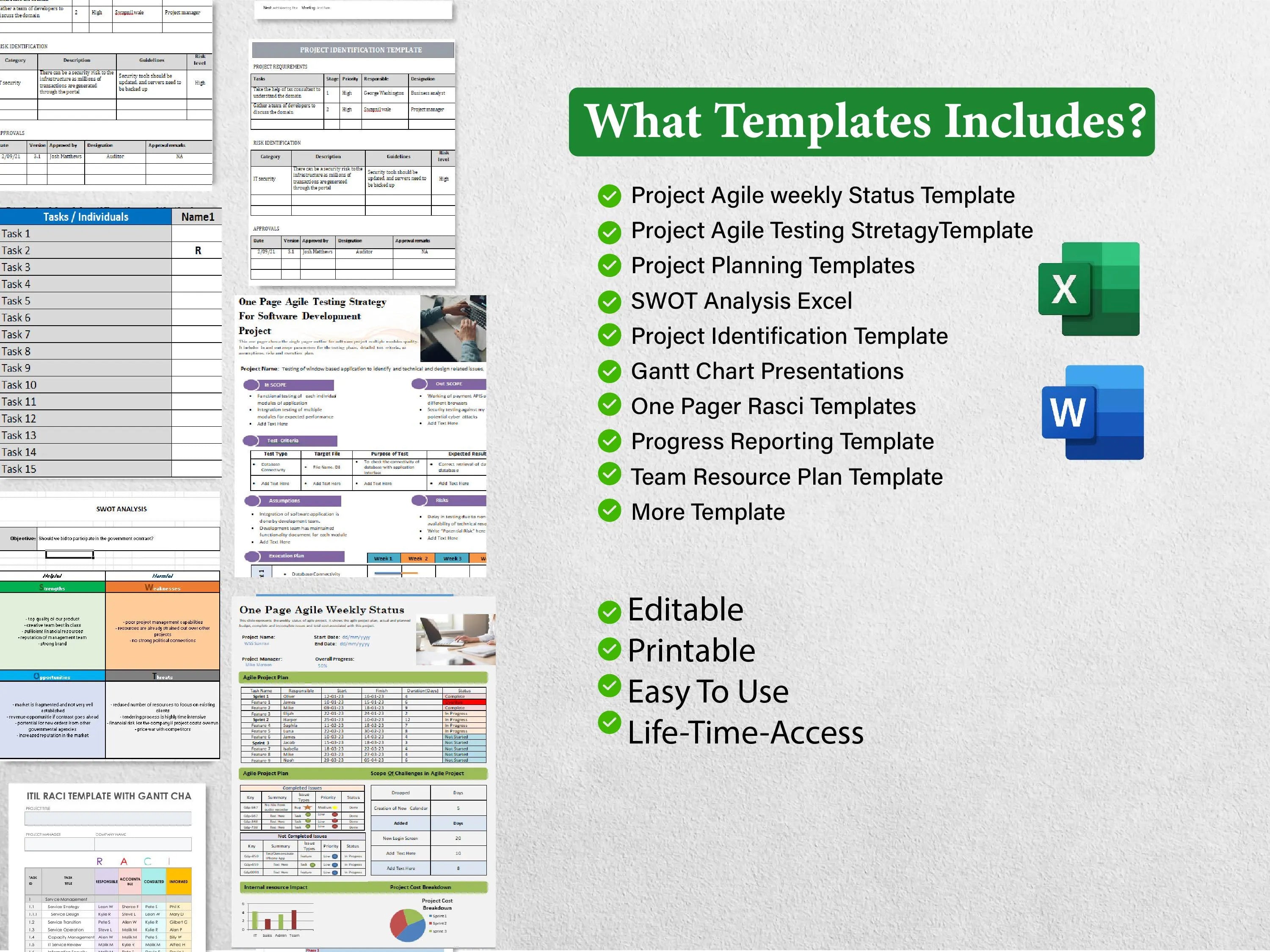 40+ Agile Project Management Templates