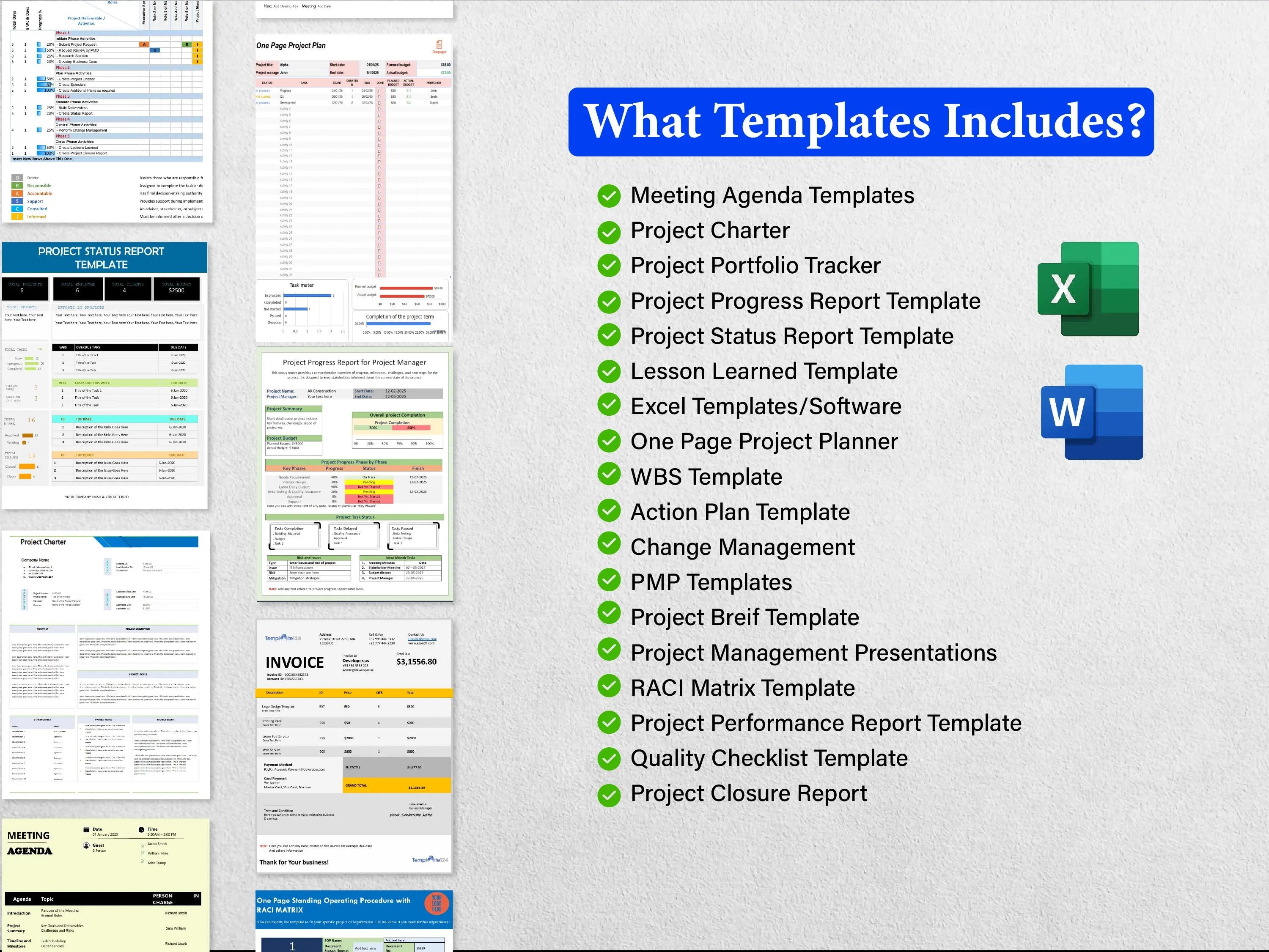 250+ Ultimate Project Management Bundle