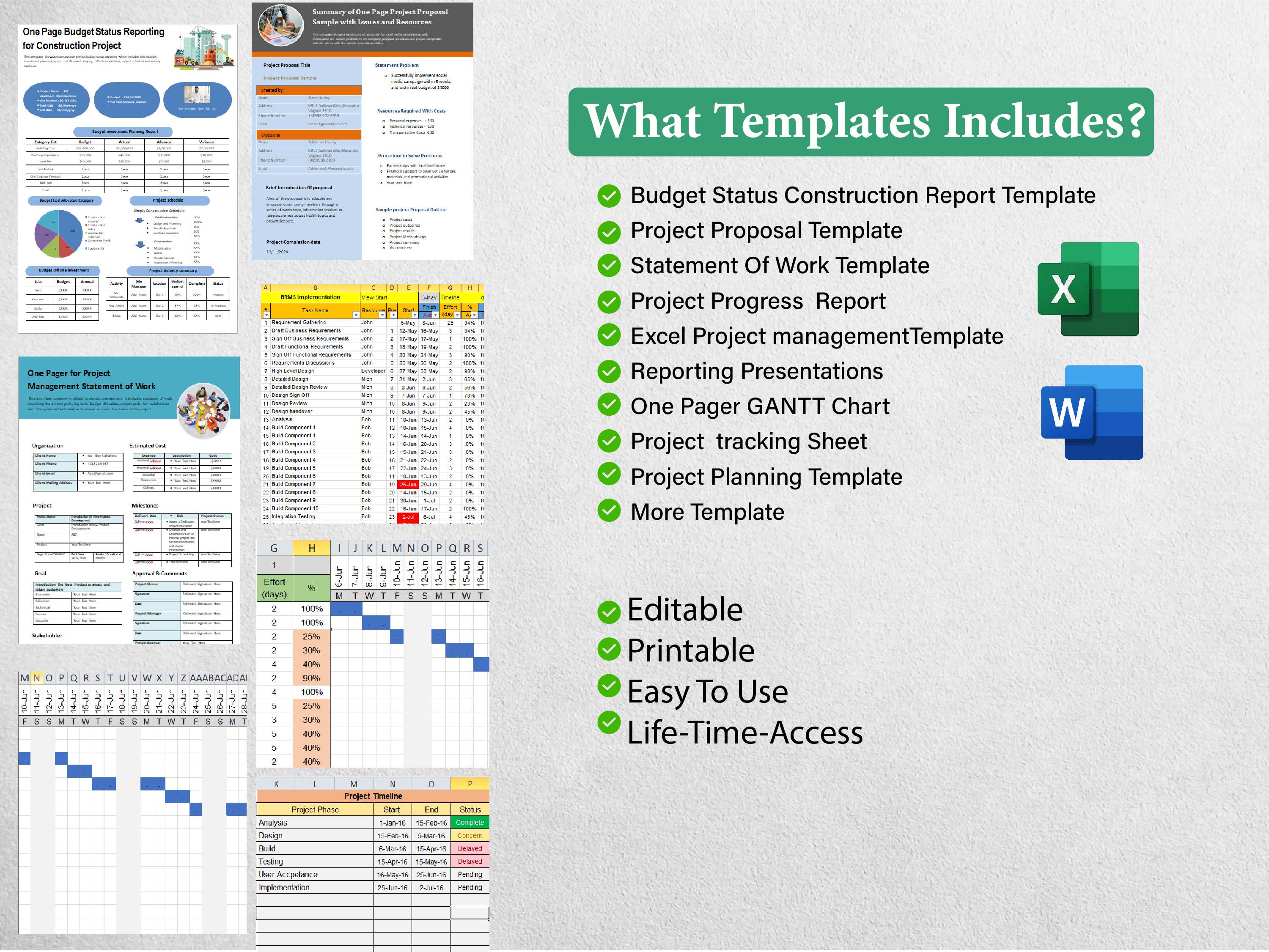 20+ Construction Management Planning Templates