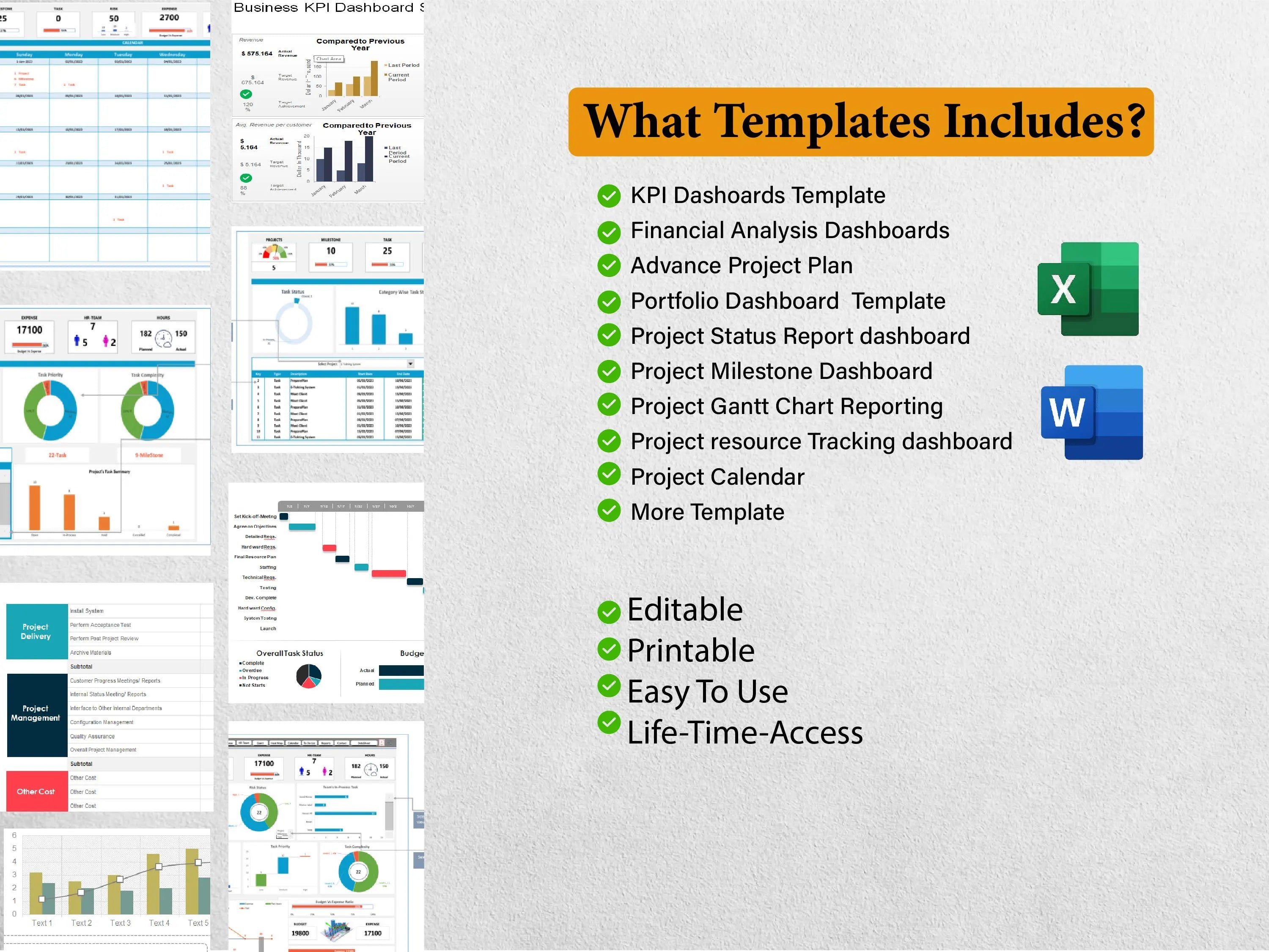 100+ Power BI Dashboard Bundle