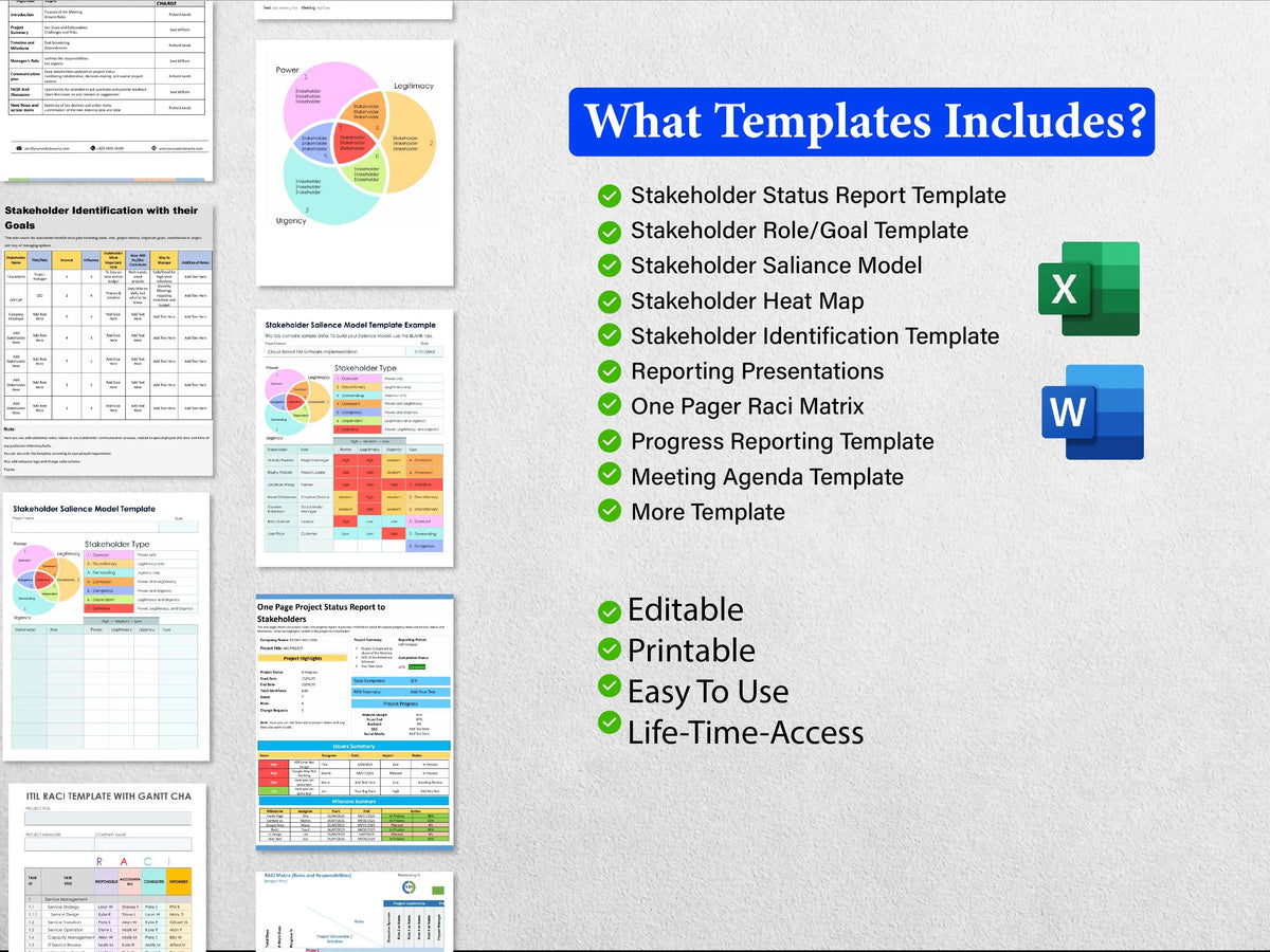 10+ Stakeholder management Bundle Templates
