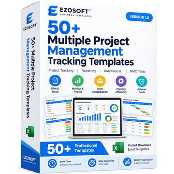 50+ Multiple Project Management Tracking Templates