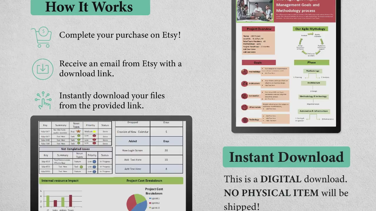 10+ Agile project plan Templates Word/Excel