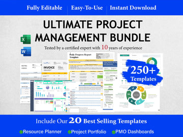 250+Premiuim Project Management Templates